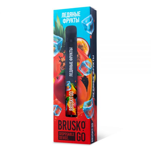 Электронная сигарета Brusco "Ледяные фрукты" 800 затяжек оригинал