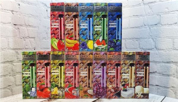 Электронная сигарета "HQD KING" чай со льдом (2000 затяжек)