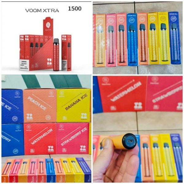 Электронная сигарета "VOOM" Микс ягод (1500 затяжек)